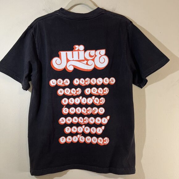 Juice Store Los Angeles T Shirt Black Mens Size Small Logo Streetwear CLOT - Picture 3 of 6